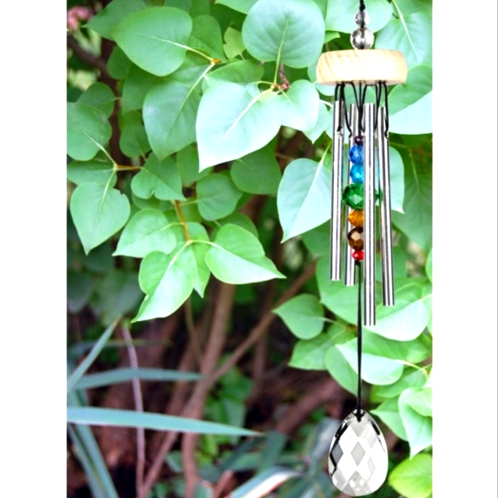 Woodstock 10 in chimes mini prizm chime-multi colored